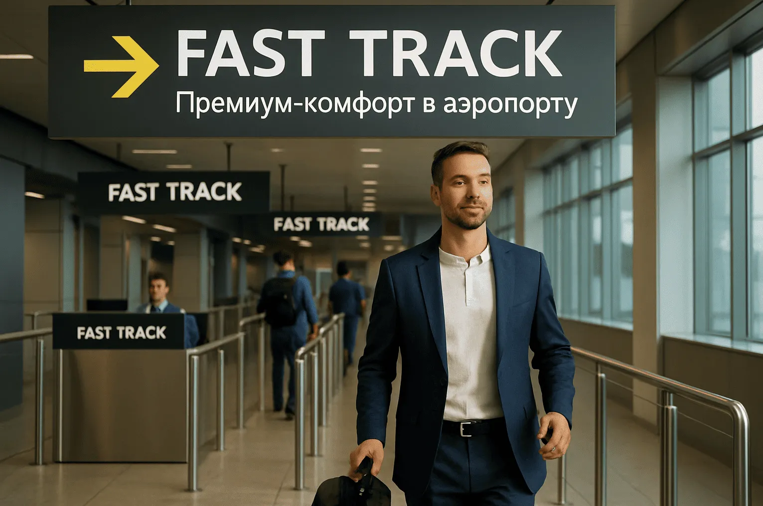 Fast Track быстрое прохождение в VIP-залах аэропортов