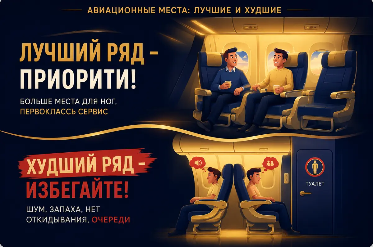 Лучшие и худшие ряды